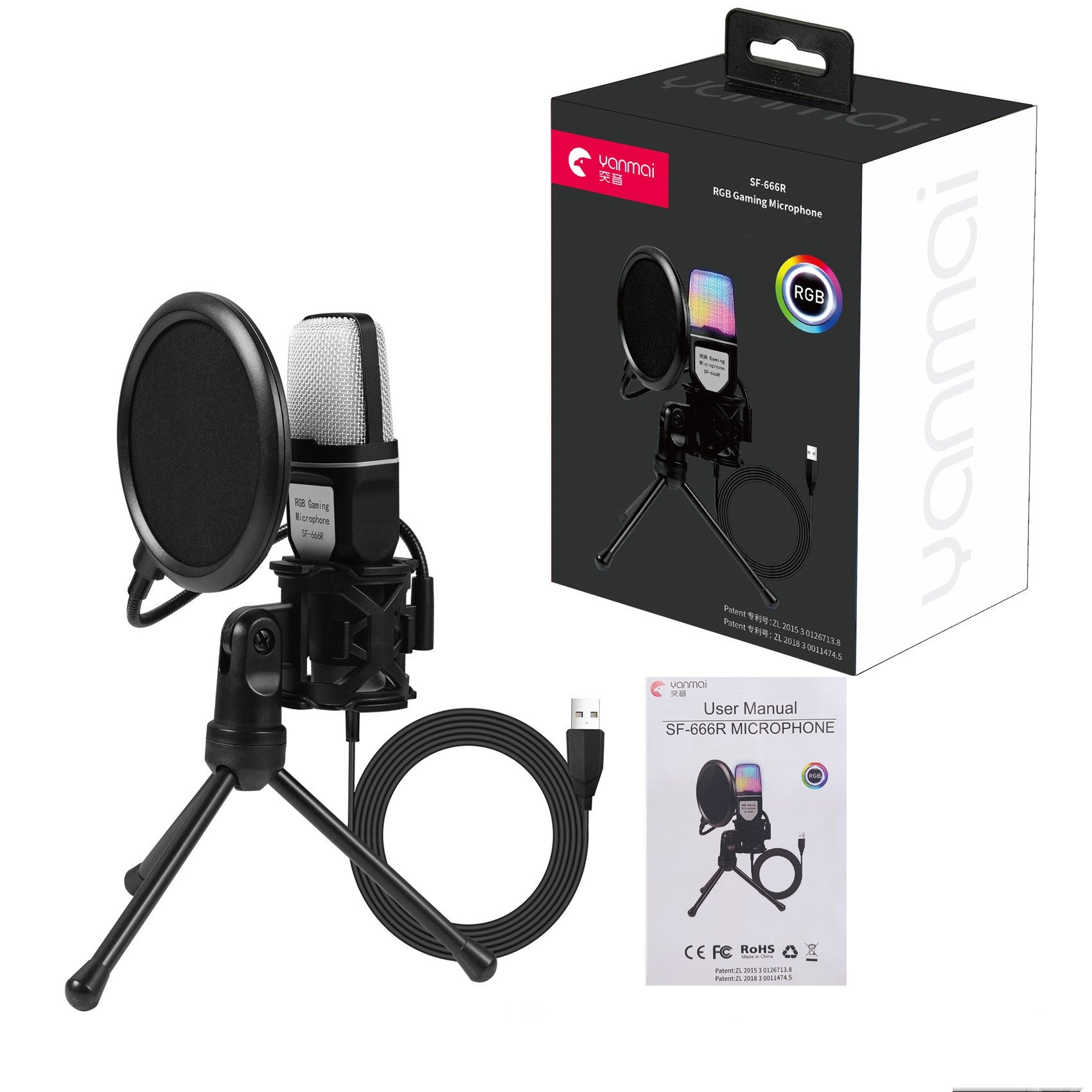 RGB Esports Gaming Microphone RGB Esports Gaming Microphone
